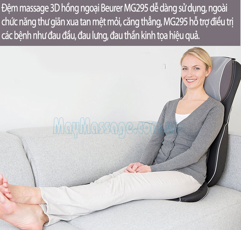 Đệm massage 3D Beurer MG295