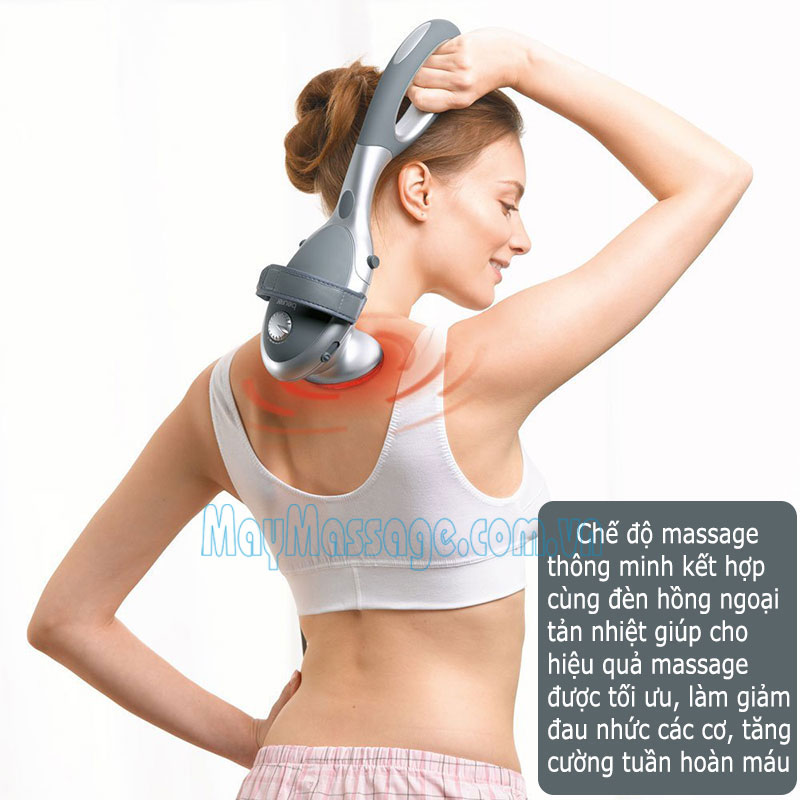 Máy massage cầm tay đèn hồng ngoại Beurer MG70