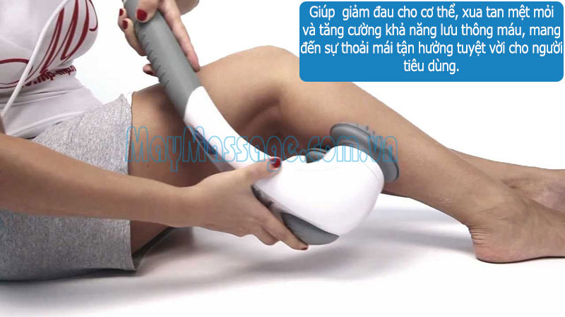 Máy massage cầm tay 2 đèn hồng ngoại Beurer MG80