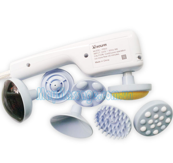 Máy massage đèn hồng ngoại 7 đầu Kolvin PR-55