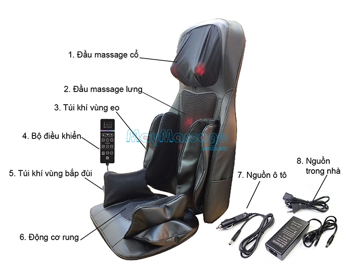 Ghế massage toàn thân Nikio NK-181  