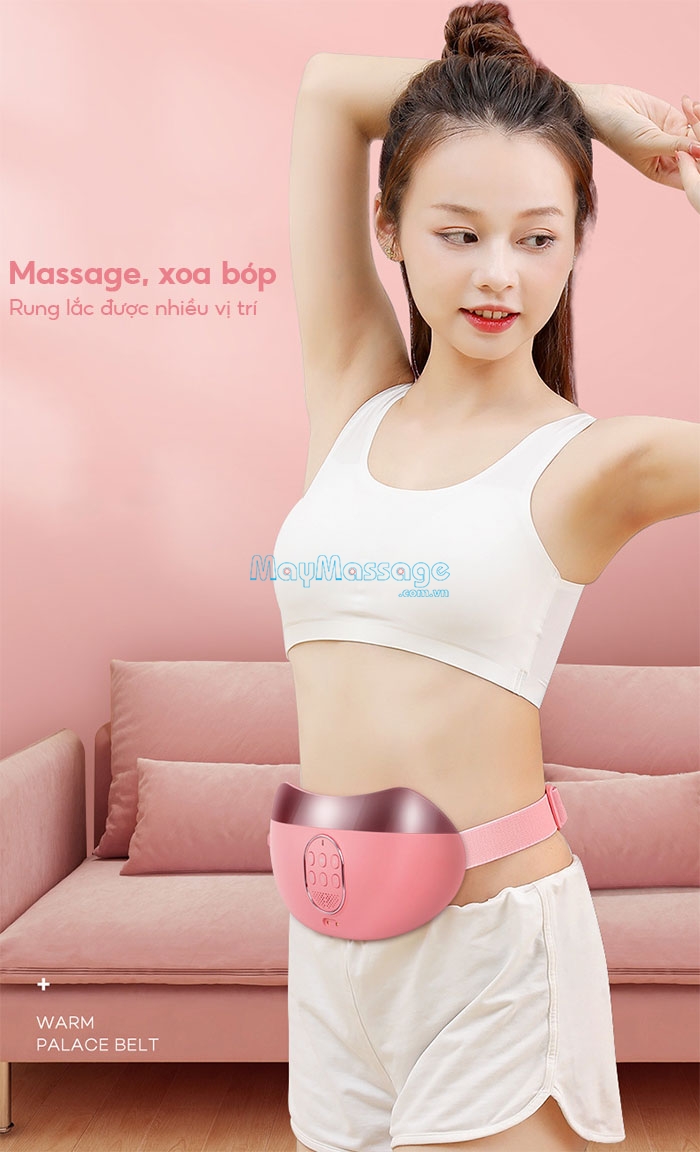  máy massage bụng Ming Zhen MZ-678M xoa bóp nhiều vị trí