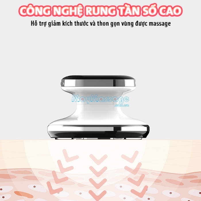 Máy massage giảm mỡ bụng và làm săn chắc toàn thân công nghệ rung tần số cao Nikio NK-160