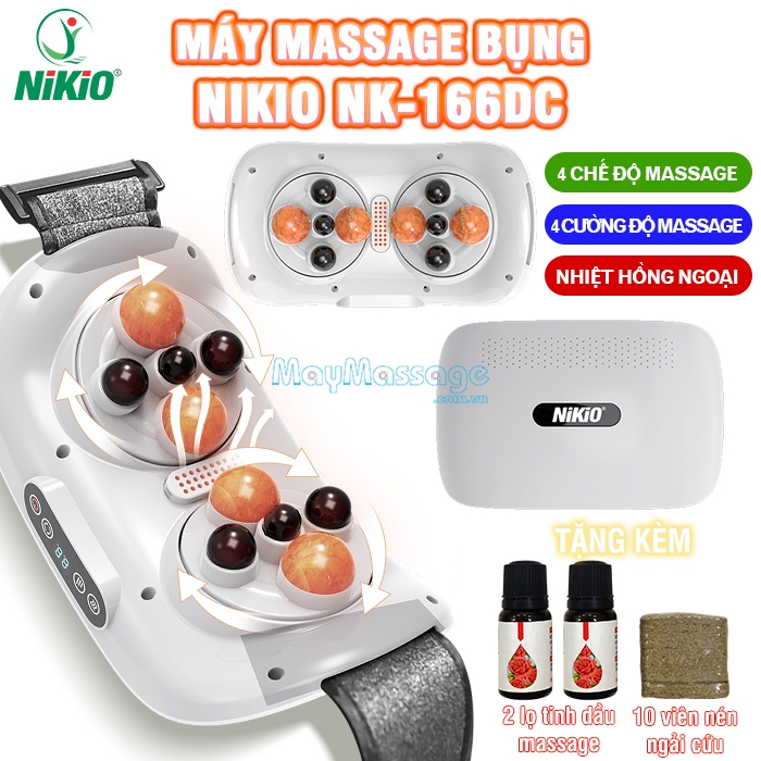Máy massage bụng cao cấp Nikio NK-166DC