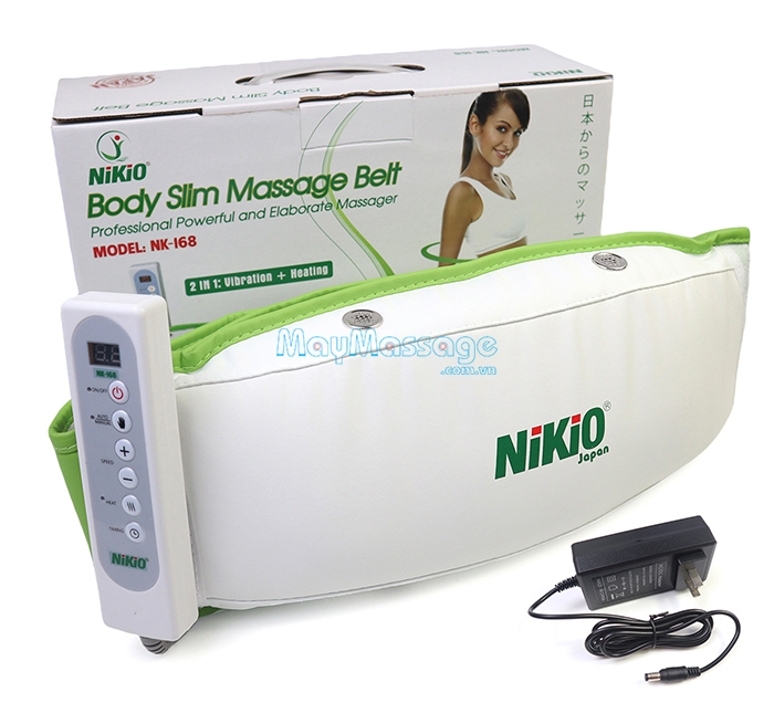 Máy massage giảm mỡ bụng Nhật Bản Nikio NK-168