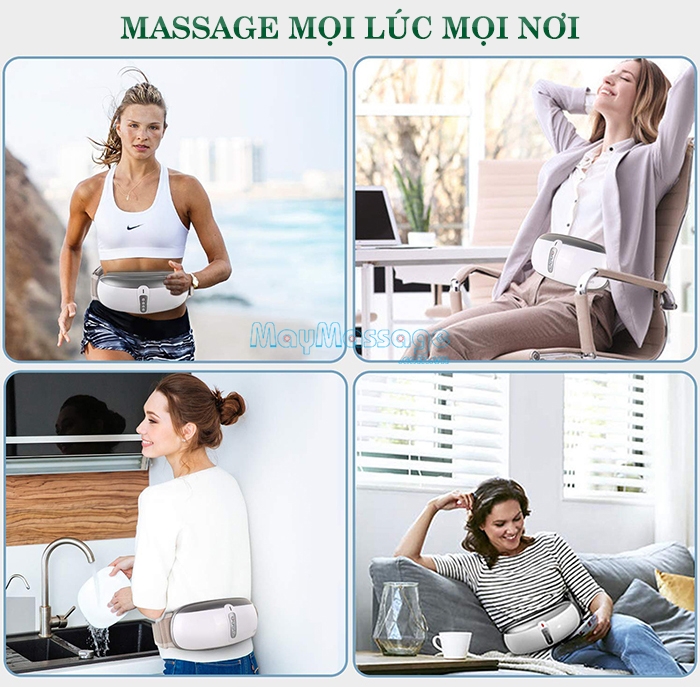 Máy massage bụng thường được sử dụng cho phái nữ