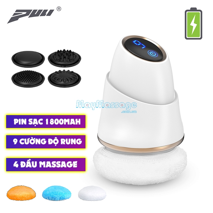 Máy massage bụng cầm tay 4 đầu Puli PL-673