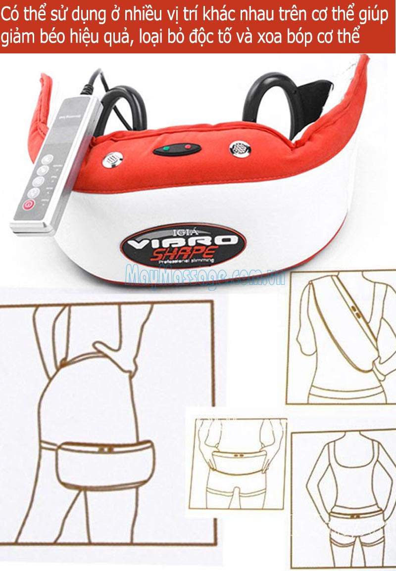 Máy massage bụng Vibro Shape JKW-0286C