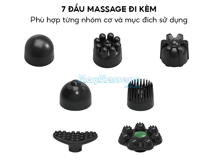 Máy massage cầm tay 12 chế độ massage Nikio NK-177 