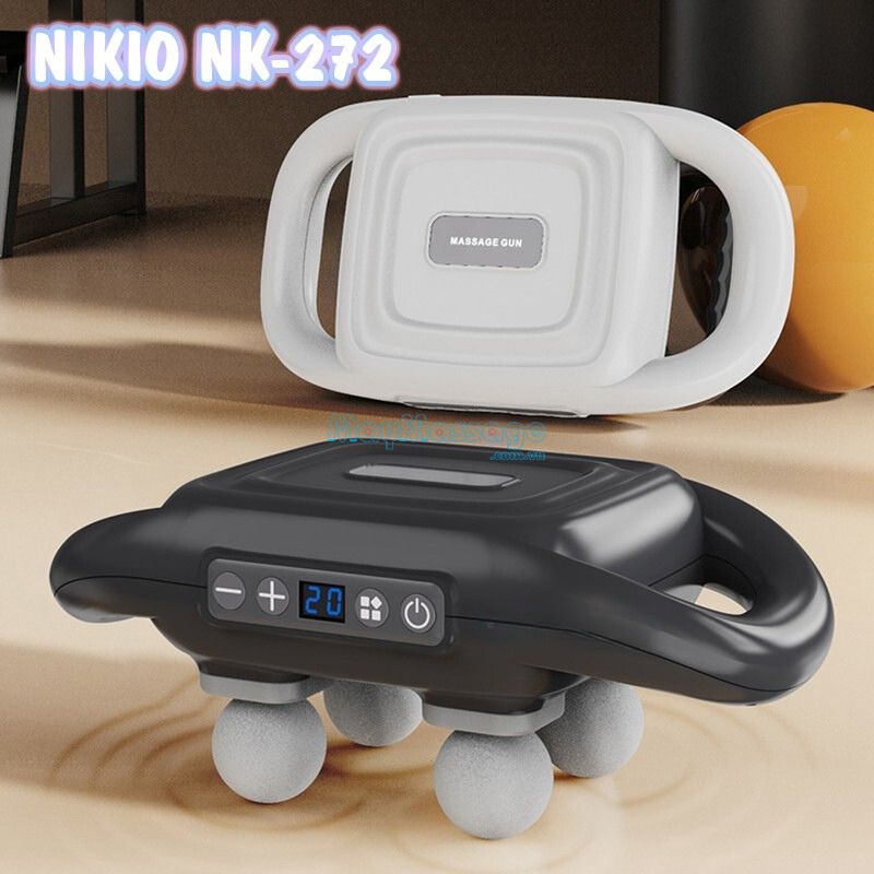 Nikio NK-272 với 4 đầu massage gia tăng hiệu quả