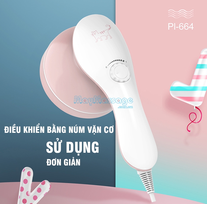 Máy massage cầm tay Puli PL-664B giá rẻ chính hãng