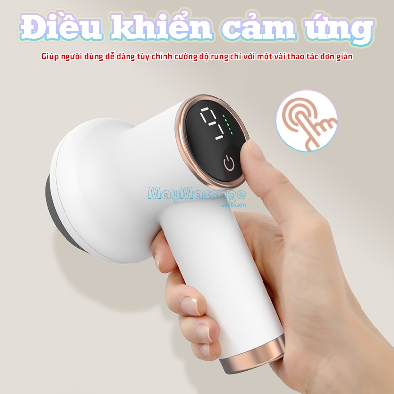 Điều chỉnh bằng màn hình cảm ứng dễ dàng với một vài thao tác cơ bản