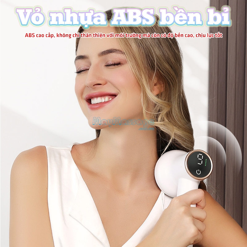 Vỏ nhựa ABS bền bỉ thân thiện với môi trường và mang lại độ bền bỉ cho máy