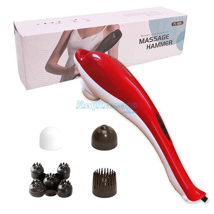 m&aacute;y massage cầm tay c&aacute; heo Puli PL-606B