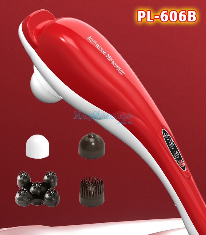 m&aacute;y massage cầm tay c&aacute; heo Puli PL-606B