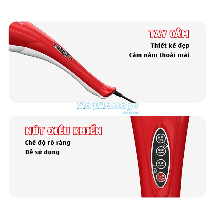 máy massage cầm tay cá heo Puli PL-606B
