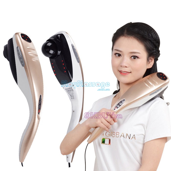 M&aacute;y massage cầm tay 6 đầu Puli PL-610B 