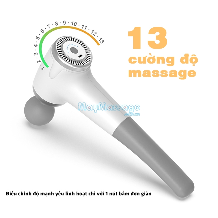 Máy massage cầm tay 13 cường độ massage Puli PL-629