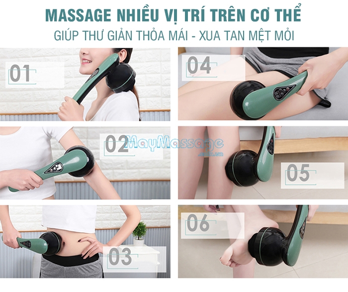 Máy massage cầm tay Puli PL-661DC4