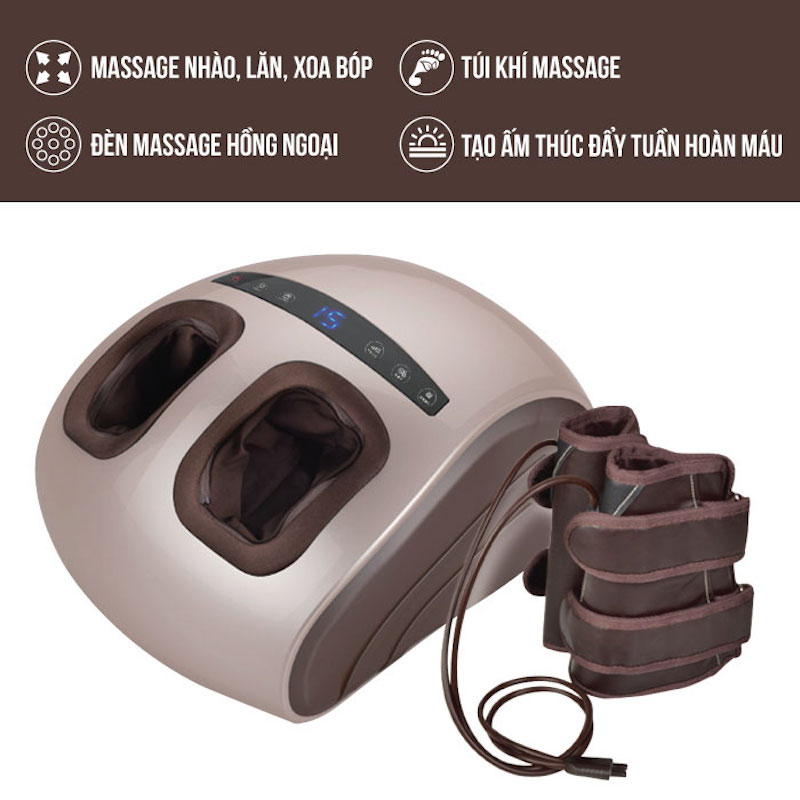 Máy massage chân áp suất khí Nhật Bản Nikio NK-188_1