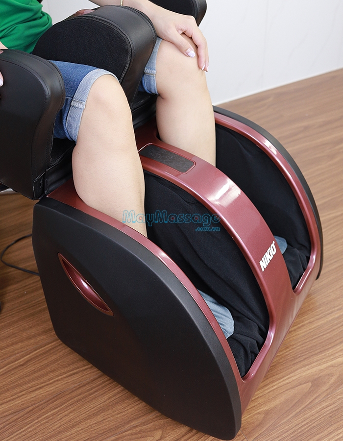 Máy massage bàn chân, bắp chân và đùi kết hợp nhiệt sưởi ẩm chân Nikio NK-289