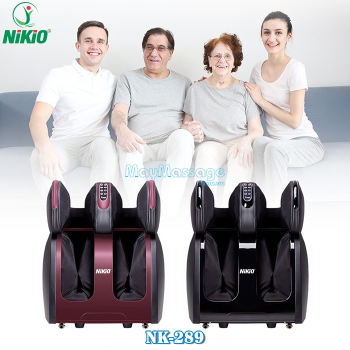 Máy massage bàn chân, bắp chân và đùi với nhiều đặc điểm nổi bật Nikio NK-289