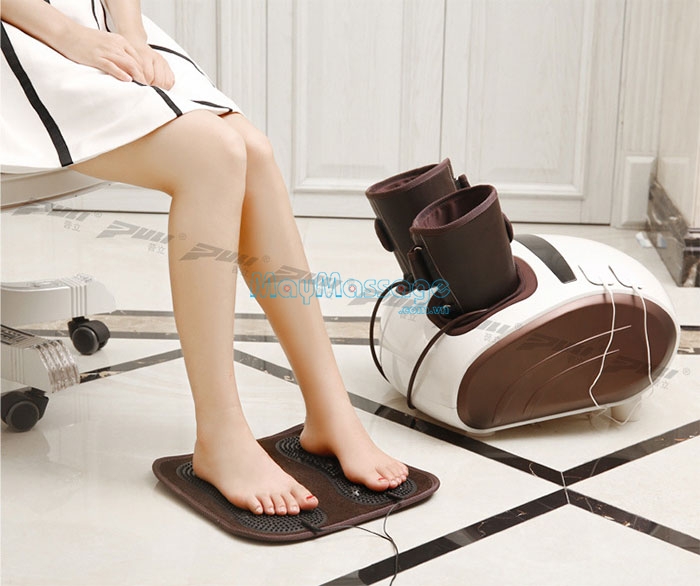 Máy massage chân nắn bóp túi khí Puli PL-8888, giảm đau mỏi