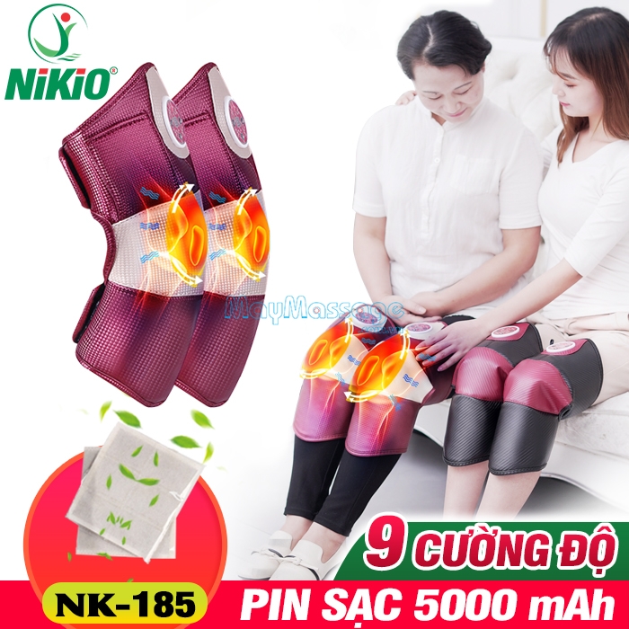 máy massage đầu gối pin sạc Nikio NK-185