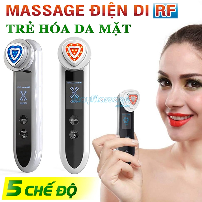 Máy massage mặt điện di RF D019