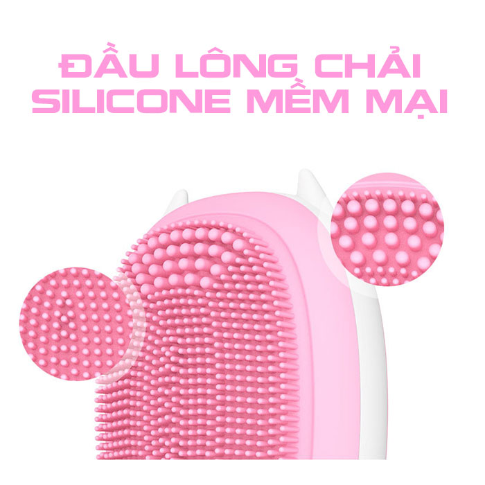 Máy massage rửa mặt mini Hàn Quốc