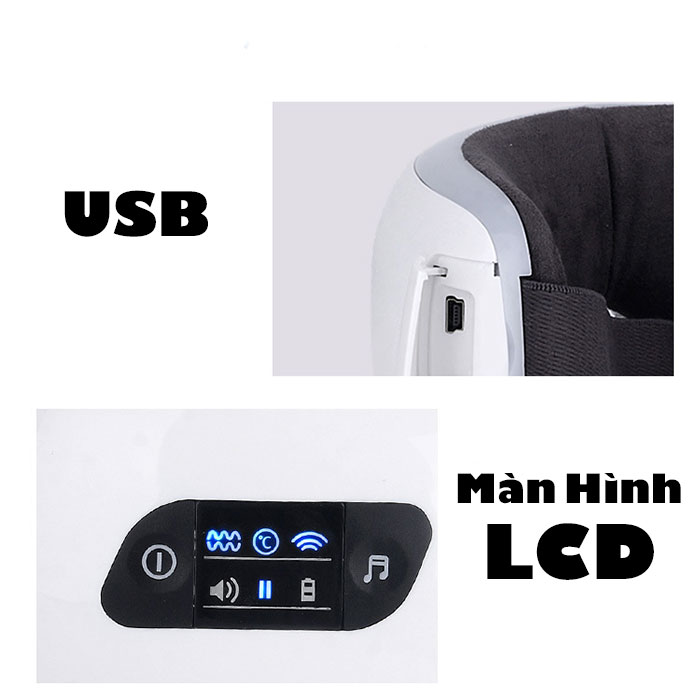 Máy massage mắt áp suất khí T8