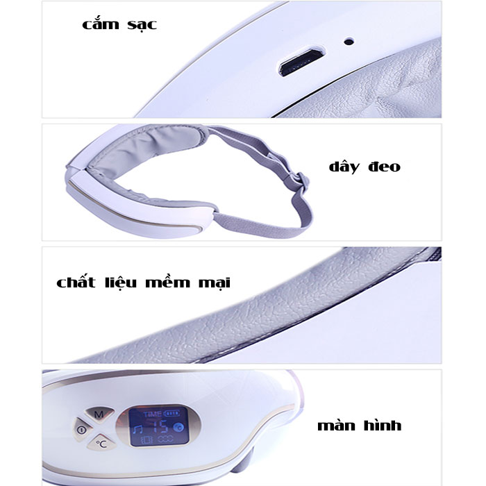 Máy massage mắt Bluetooth YJ-518