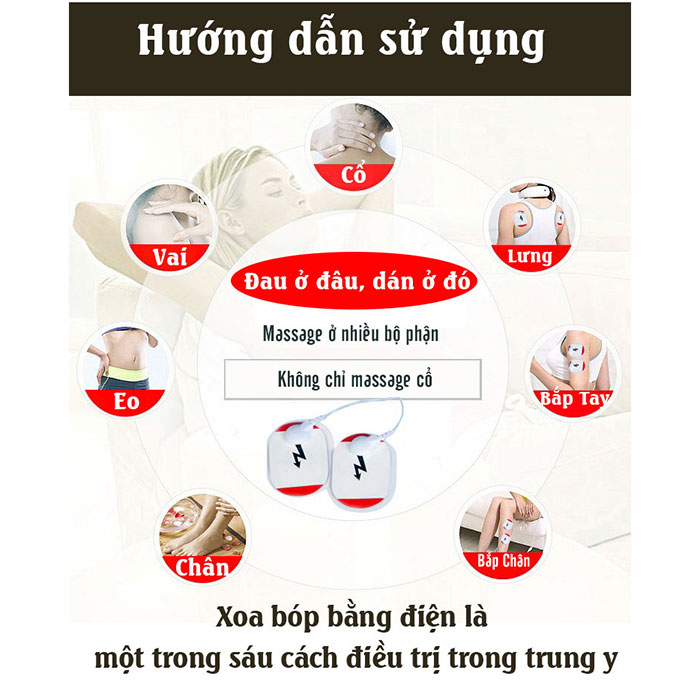 Máy massage cổ KL-5830 màu trắng