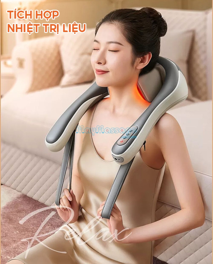 Máy massage cổ vai gáy pin sạc Nikio NK-138