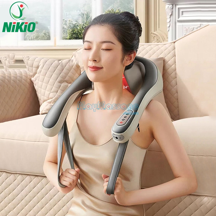 Máy massage cổ vai gáy pin sạc Nikio NK-138