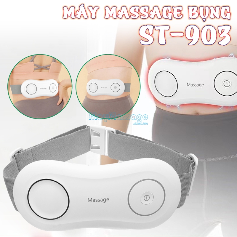 Máy massage bụng pin sạc ST-903 làm dịu cơn đau nhanh chóng