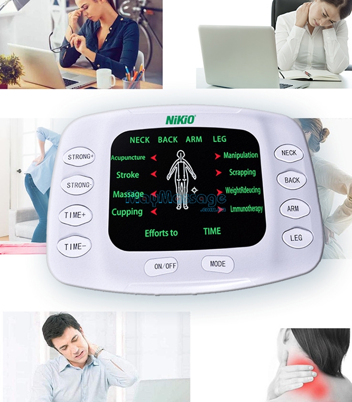 Máy massage xung điện độ bền cao Nikio NK-105