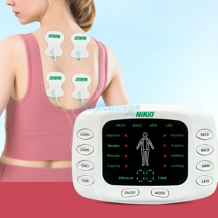 Máy massage xung điện massage nhiều vị trí Nikio NK-105