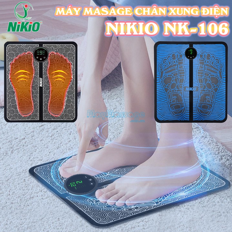 Máy massage chân xung điện giúp cải thiện tuần hoàn máu nhanh chóng