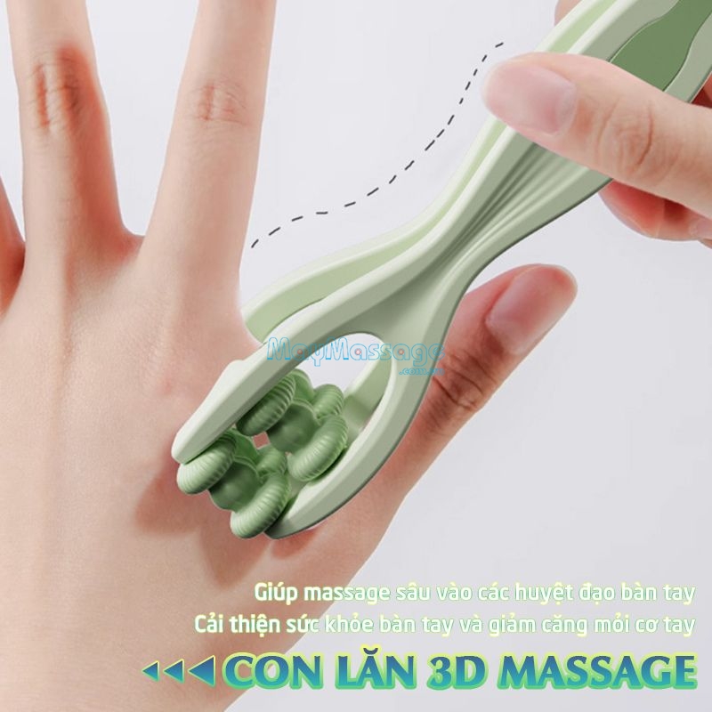 Con lăn massage ngón tay Nikio NK-02C vượt trội vối nhiều đặc điểm