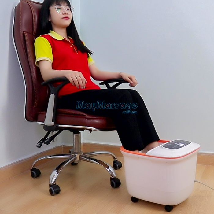 Bồn ngâm chân massage hẹn giờ thông minh Nikio NK-195 new