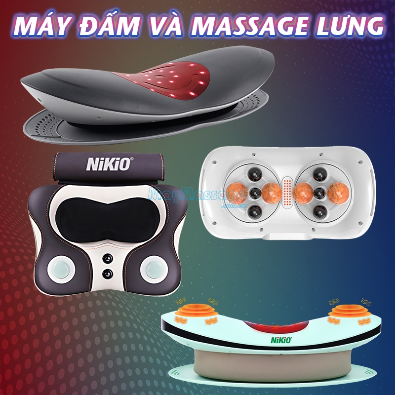 Máy đấm và massage lưng