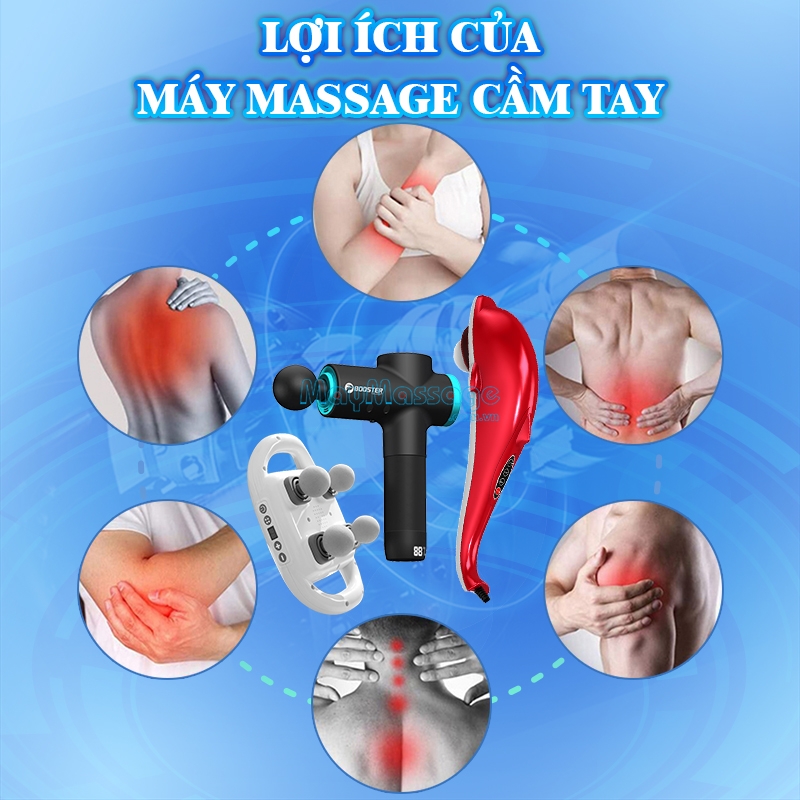 Lợi ích của máy massage cầm tay