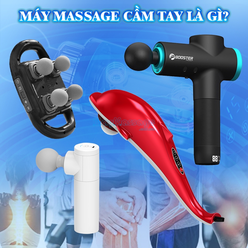 Máy massage cầm tay thông minh và tiện ích