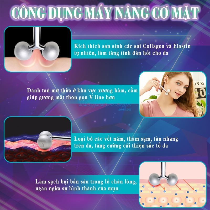 Công dụng máy nâng cơ mặt