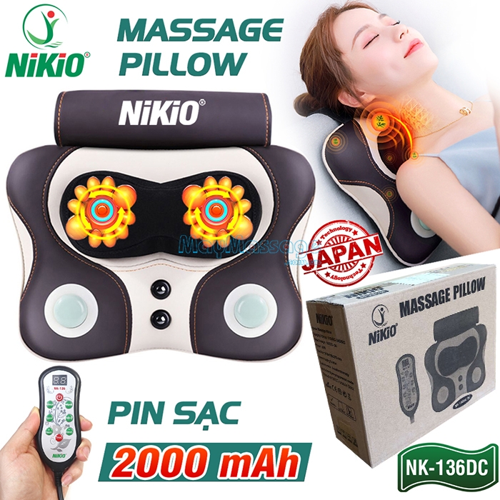 Massage đấm b&oacute;p Nikio NK-136DC