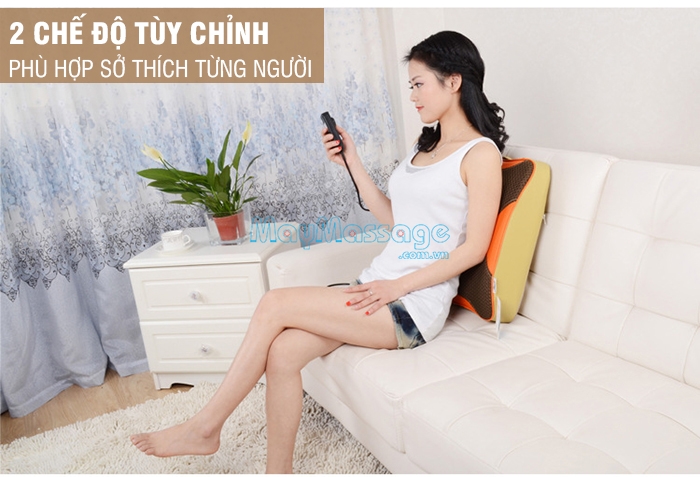 Máy massage lưng Puli PL-803A-W
