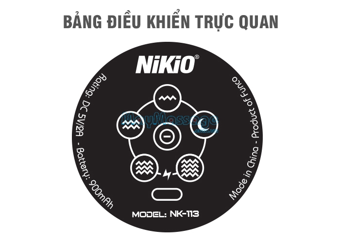 Máy massage đầu Nikio NK-113