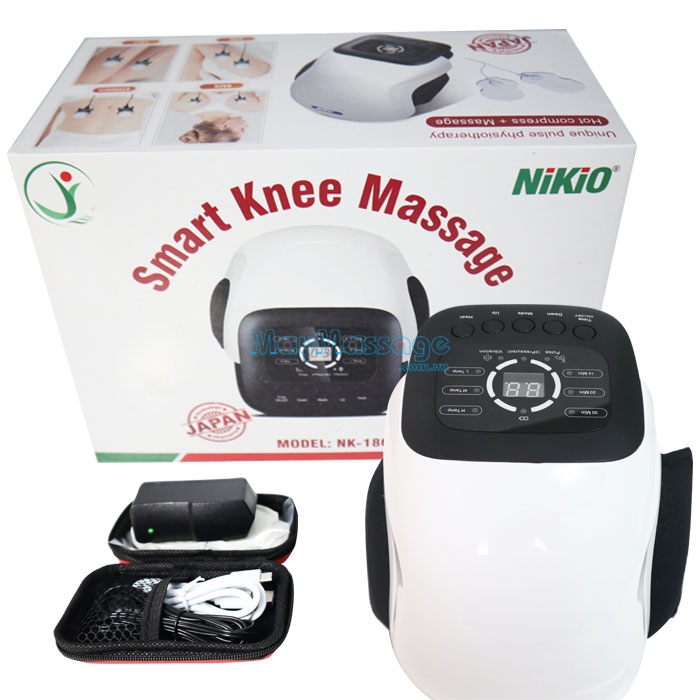 Máy massage đầu gối nhiệt hồng ngoại Nikio NK-186