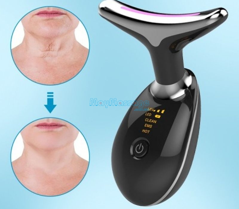 Máy massage mặt Nikio NK-126 tích hợp công nghệ điện di EMS giúp trẻ hóa làn da